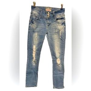 HOT KISS Mid Rise Skinny Jeans